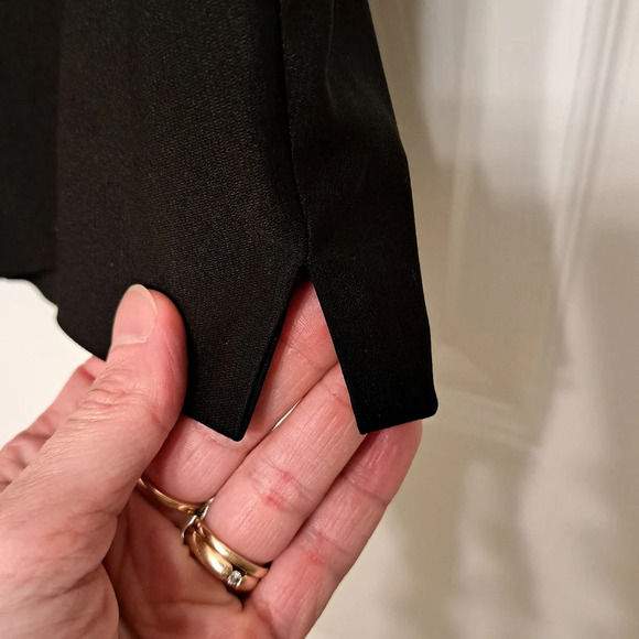 ❤️ Hilary Radley Black Bermuda Shorts Women's Size 4 Pull On Stretch - Picture 5 of 16